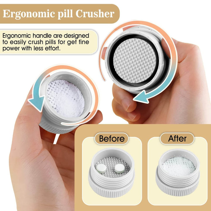 Pill cutter with dispenser | Skanto