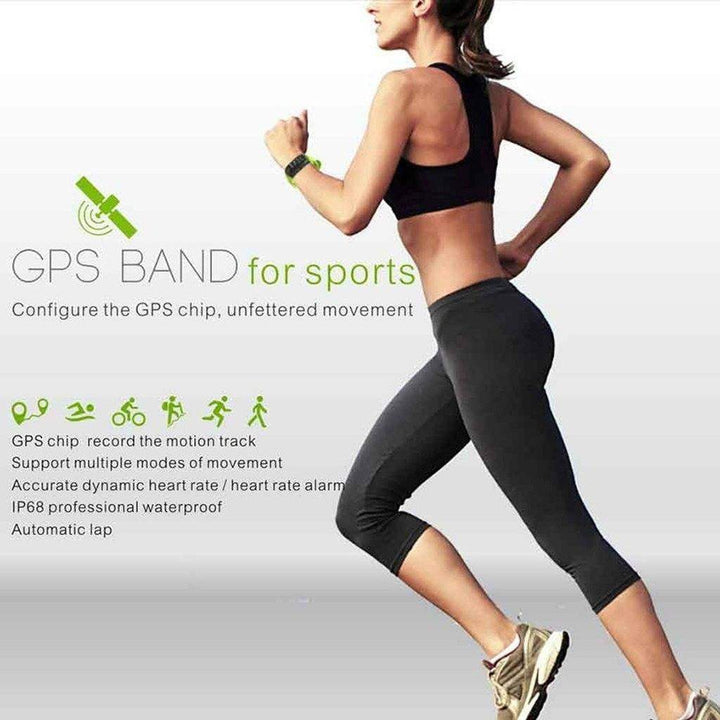 Skanto | S908 Profesjonell GPS Smart Band IP68 Vanntett Smartklokke
