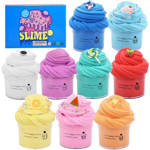 Skanto | CalmiCraft - Premium Stressavlastning med myk, ikke-klebrig leire slime