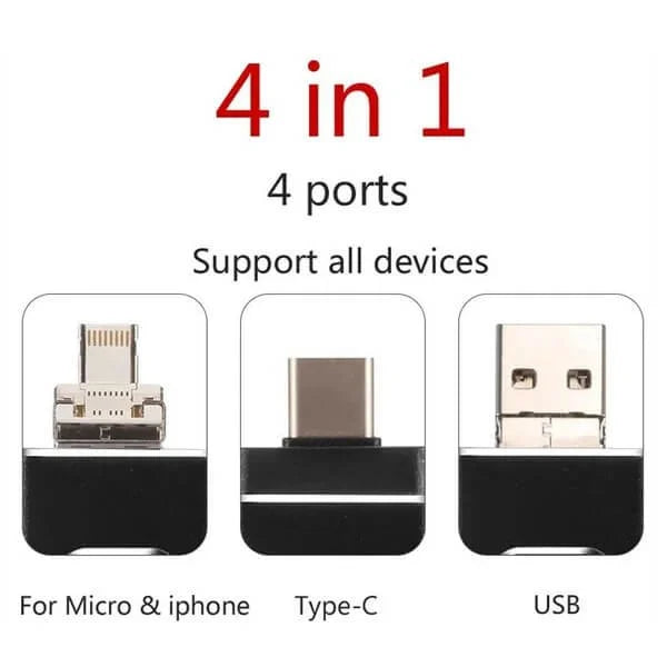 Skanto | 4 i 1 høyhastighets USB-minnepinne