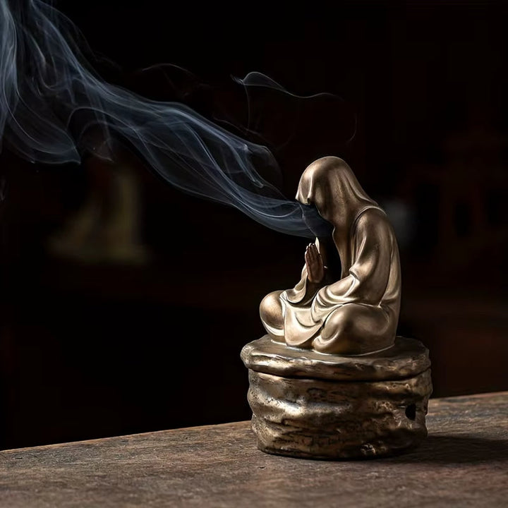 Skanto | Silent Monk Backflow Keramisk Røkelsesbrenner
