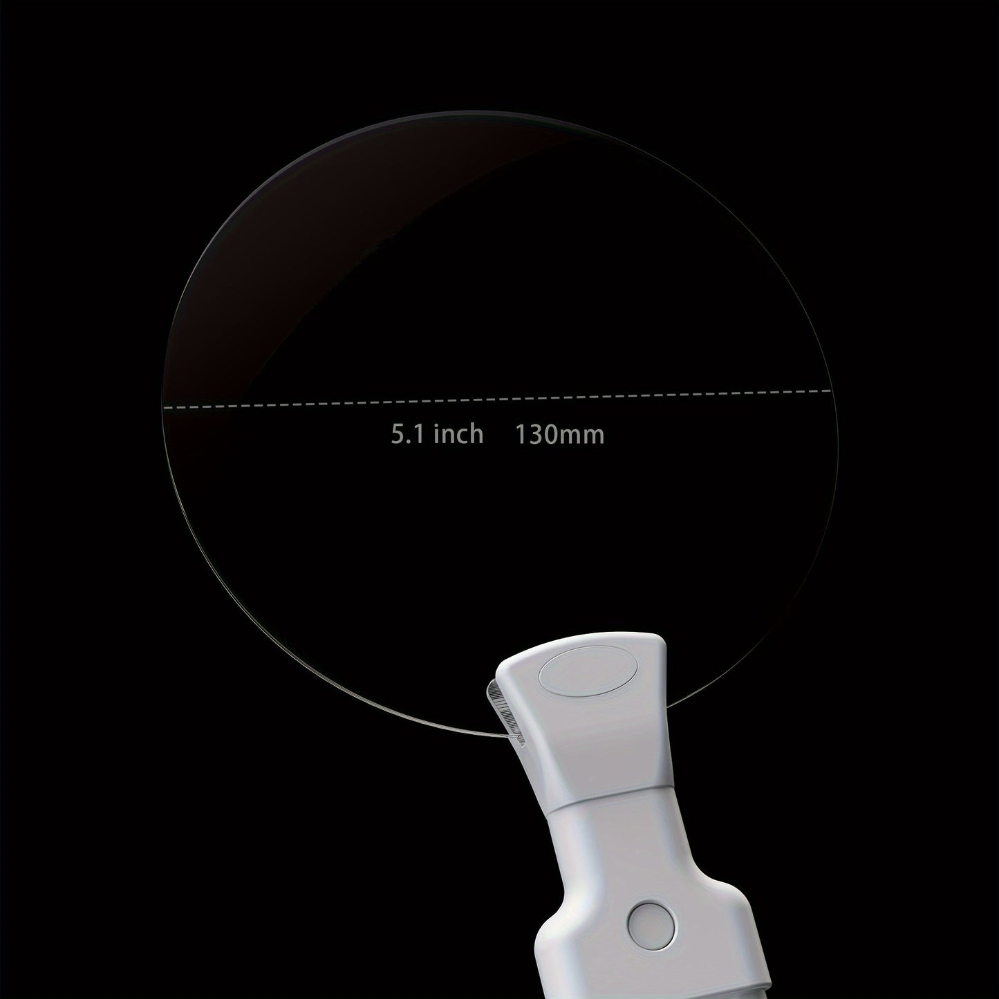 Norvo | 5X Forstørrelsesglass Pro – Håndfri Justerbar Nakke-Loupe for Seniorer og Personer med Synshemning – Perfekt for Lesing, Søm, Håndverk og Inspeksjon