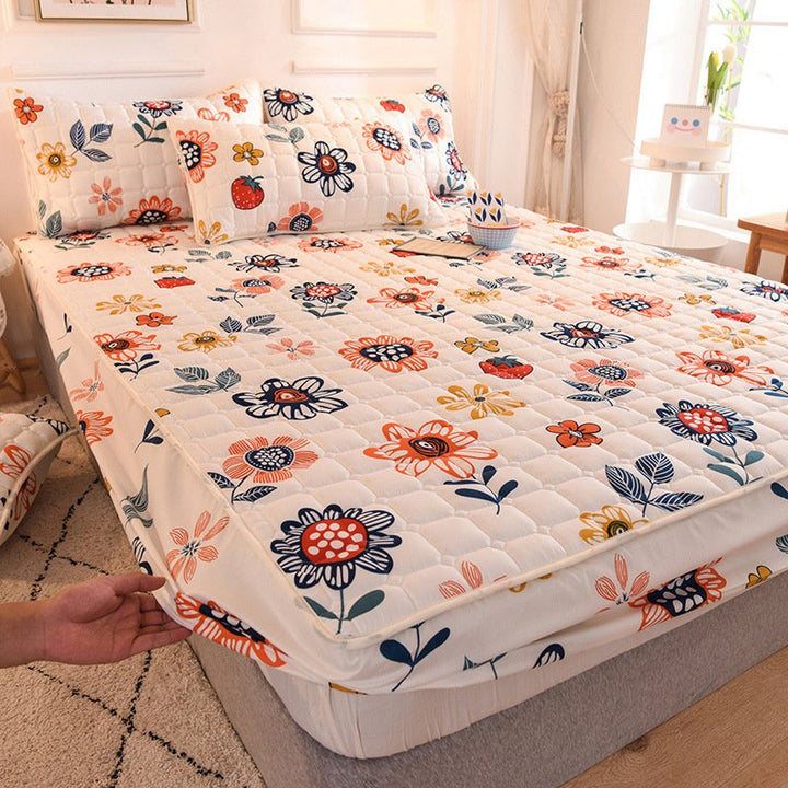 Skanto | CushioGuard Silk Madrassbeskytter | Pustende og luksuriøs beskyttelse for madrassen din