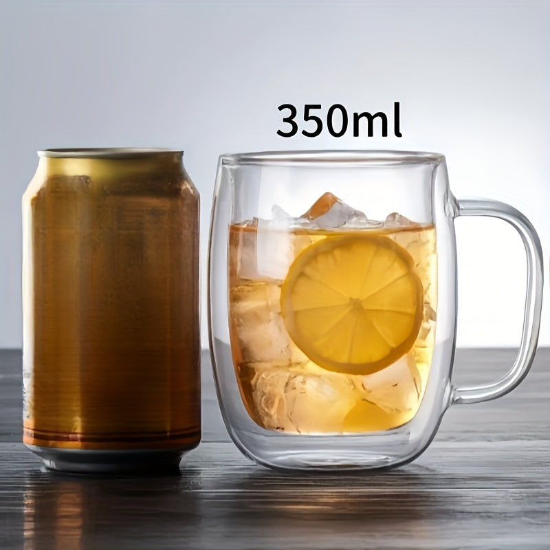 ThermoSip Dobbelveggede Glasskrus – Borosilikatglass, Varmebestandig & Elegant | Skanto