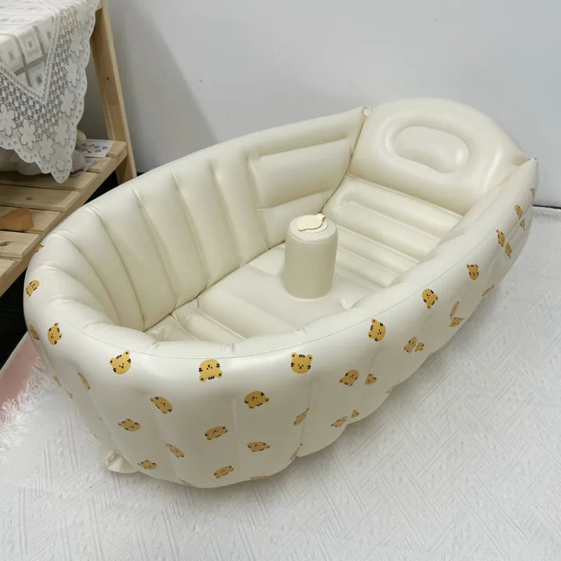 Skanto | Oppblåsbar babybadekar for reise – BubbleNest