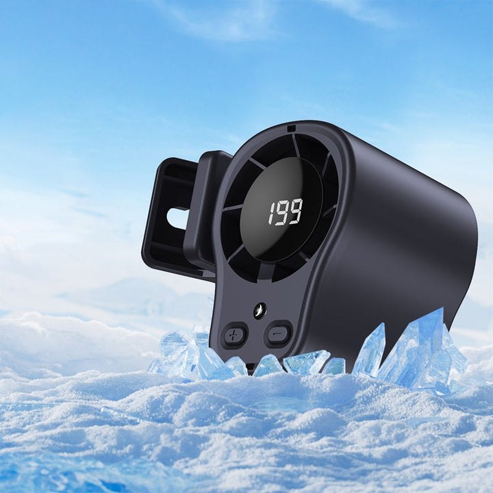 Mini vifte med ventilasjonsklemme for bil og skrivebord | Skanto