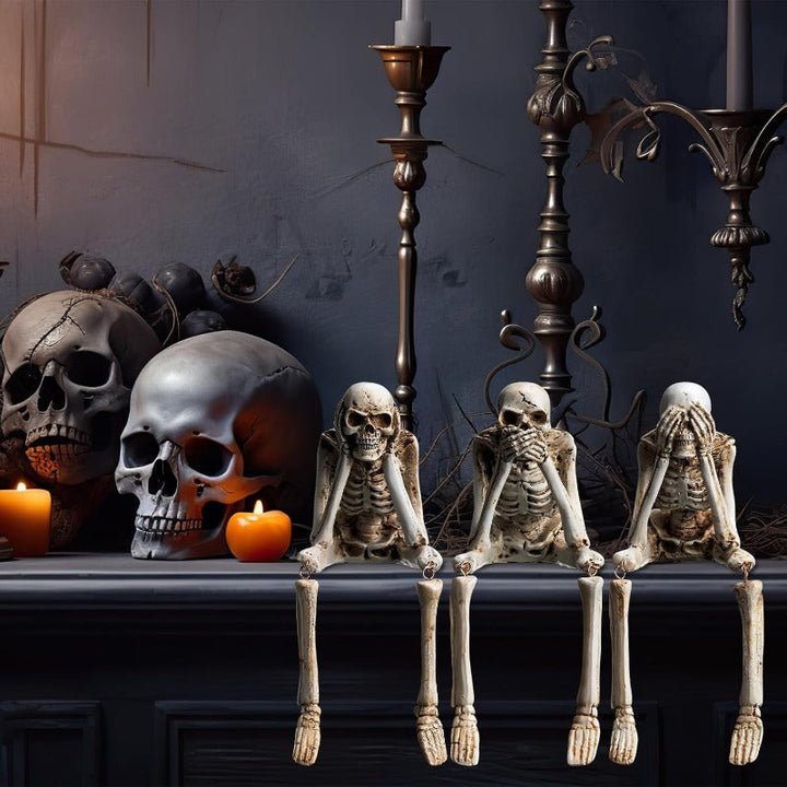 Skanto | Halloween Harz-Skjelettfigurer
