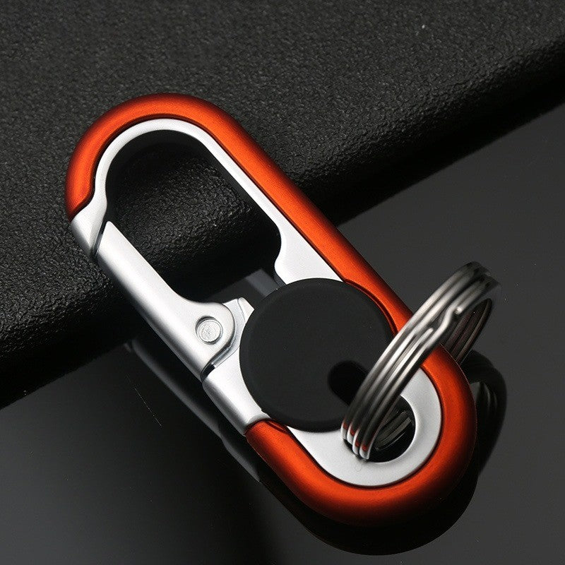 Mini Organizer i Rustfritt Stål Nøkkelring | Skanto