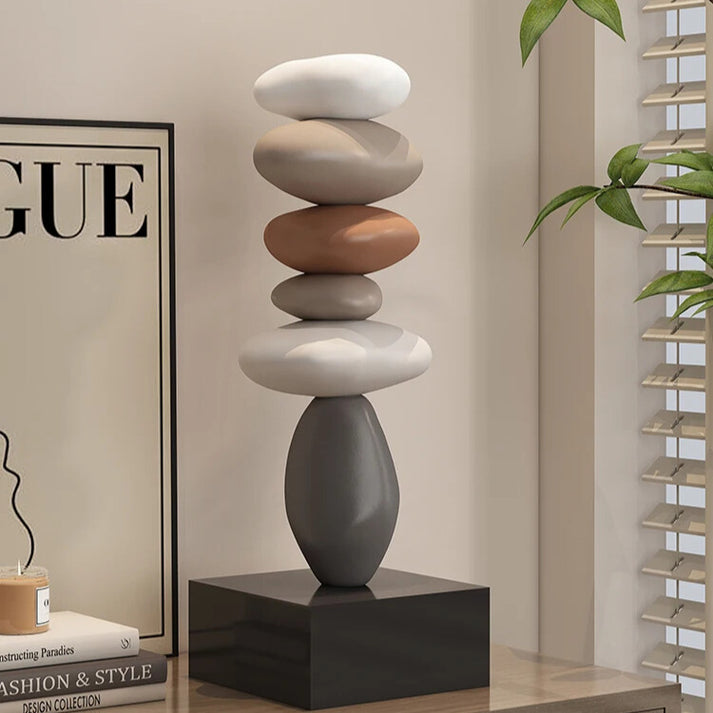 StoneBalance - Moderne stabil steinskulptur Skanto