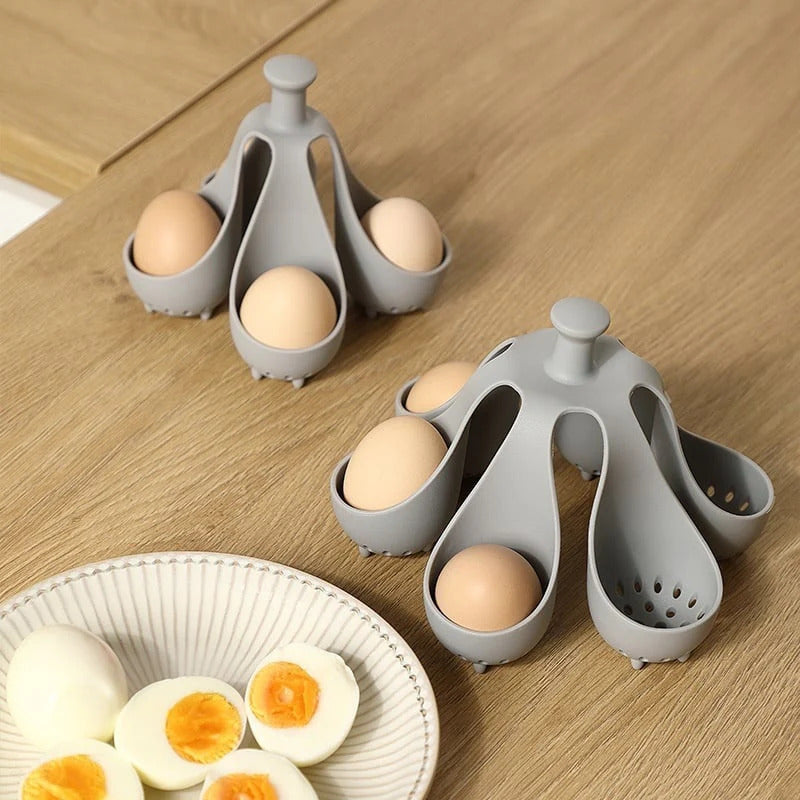 EasyPoach Silikon Egg Master — Nyt perfekt kokte egg uten stress som alle elsker | Skanto