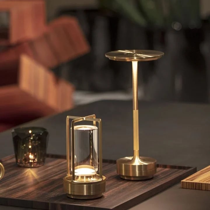 Skanto | Trådlampe - Dimmbar & Oppladbar Vanntett Skrivebordslampe