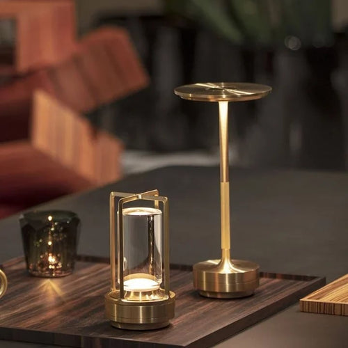 Skanto | Trådlampe - Dimmbar & Oppladbar Vanntett Skrivebordslampe