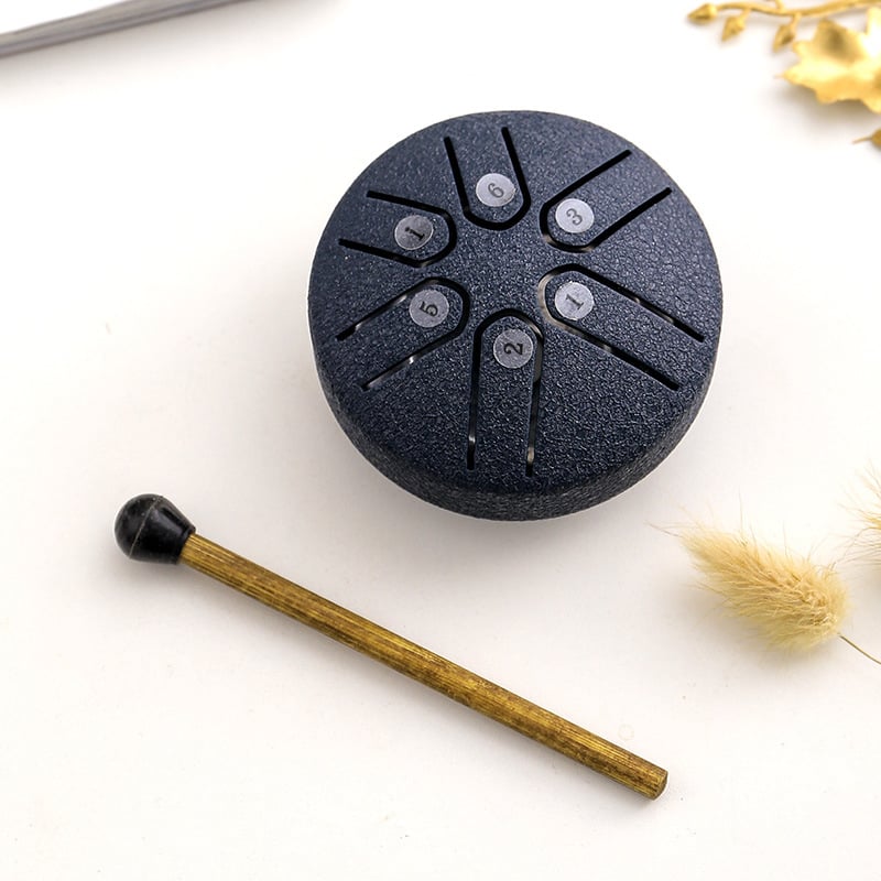 Skanto | BUDDHA STONES MINI STÅL TUNGTROMME 3 TOMMERS LYDHEALING TROMMESETT