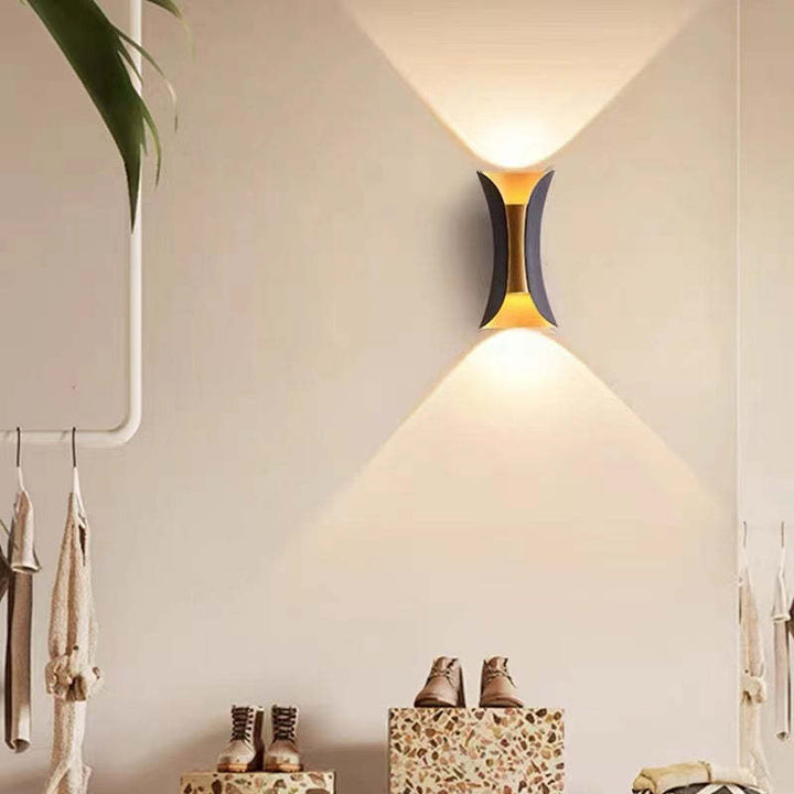 Skanto | Moderne LED Utendørs Vegglampe - LumiEdge