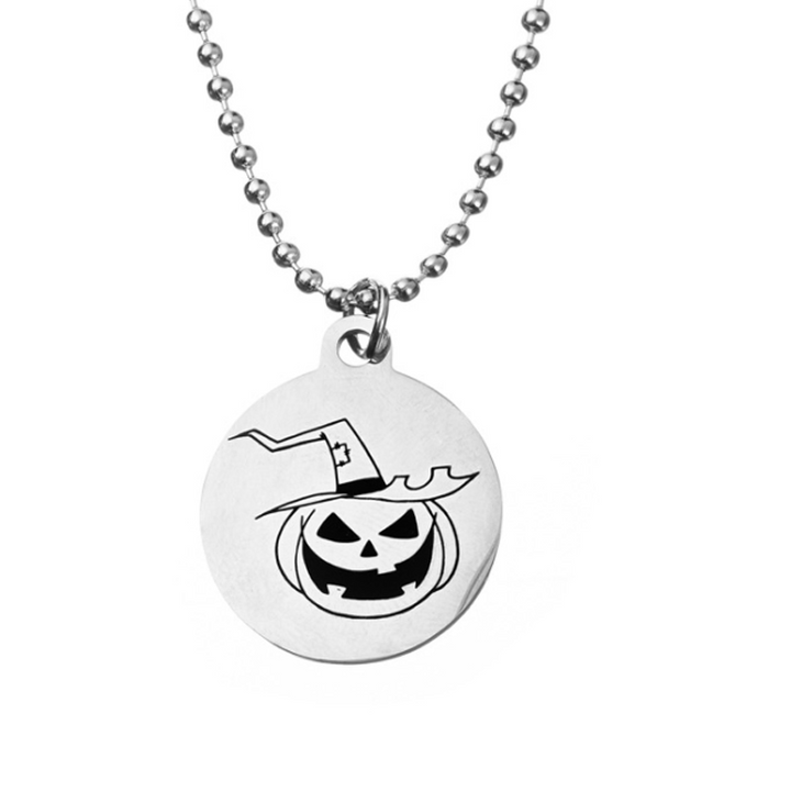 Skanto | Halloween Tema Rustfritt Stål Halskjede