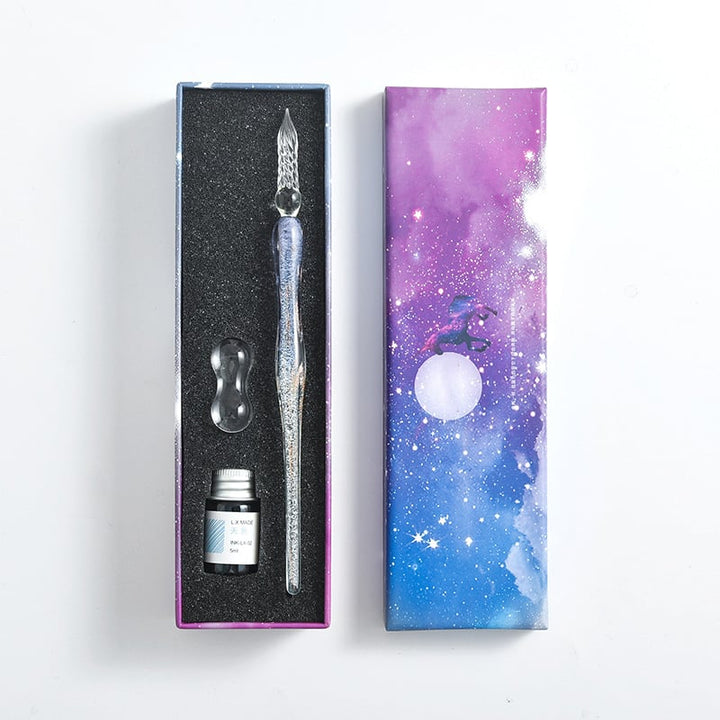 Skanto | Kalligrafi Glass Dyp Penne Inks Sett