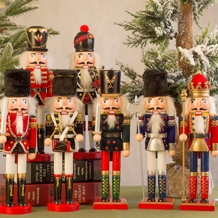 Skanto | NussknackerJoy - Tre Nussknacker Soldatfigur for tidløs julemagisk
