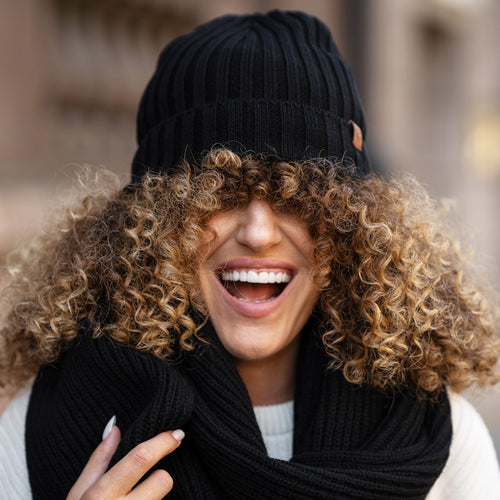 CozyMerino Beanie - Luksus Merinoullhatt for Damer Skanto