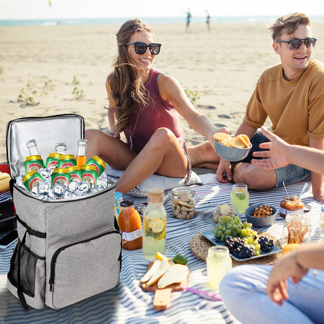 Kühl ryggsekk Thermo ryggsekk 35L med piknikmatte | Skanto