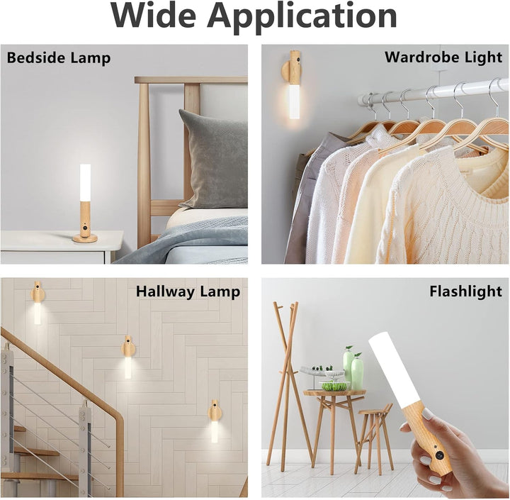 Skanto | Oppladbar bevegelsessensor magnetisk LED nattlys