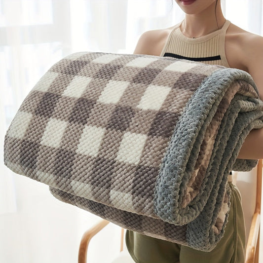 Cozy Plaid – Luxe Melkfleece Teppet for Ultimat Komfort