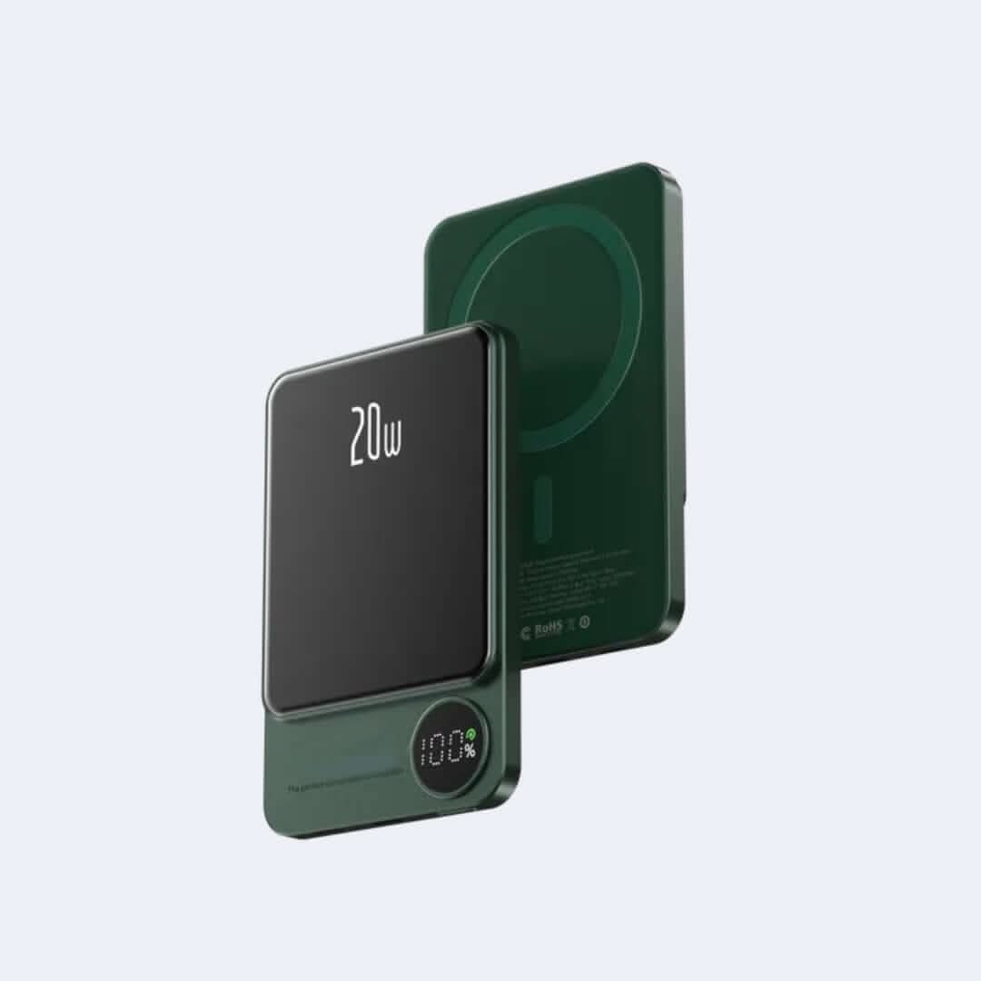 Magnetisk kabelløs Powerbank 10000mAh/5000mAh