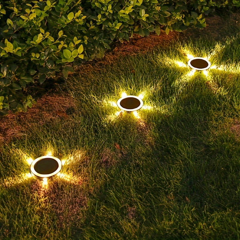 SolarGlow – 6 LED Hagebelysning Utendørs | Skanto