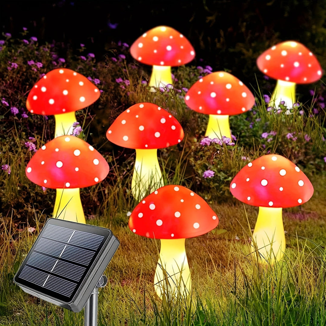SolarGlow lampe - Energisparende hagebelysning med 8 moduser | Skanto