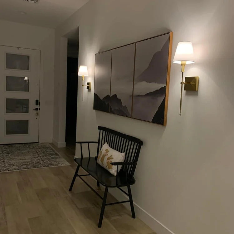 Skanto | Trådlampvegglampe med innebygd batteri
