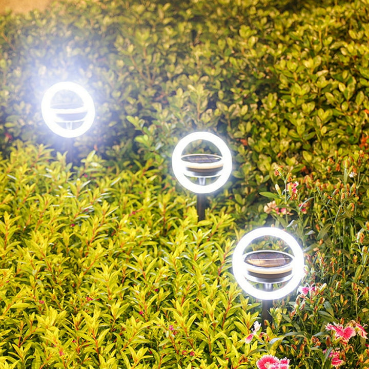 Skanto | Solenergi Hagebelysning med Fargeendring – LED Bakke Spots for Utendørs og Hage