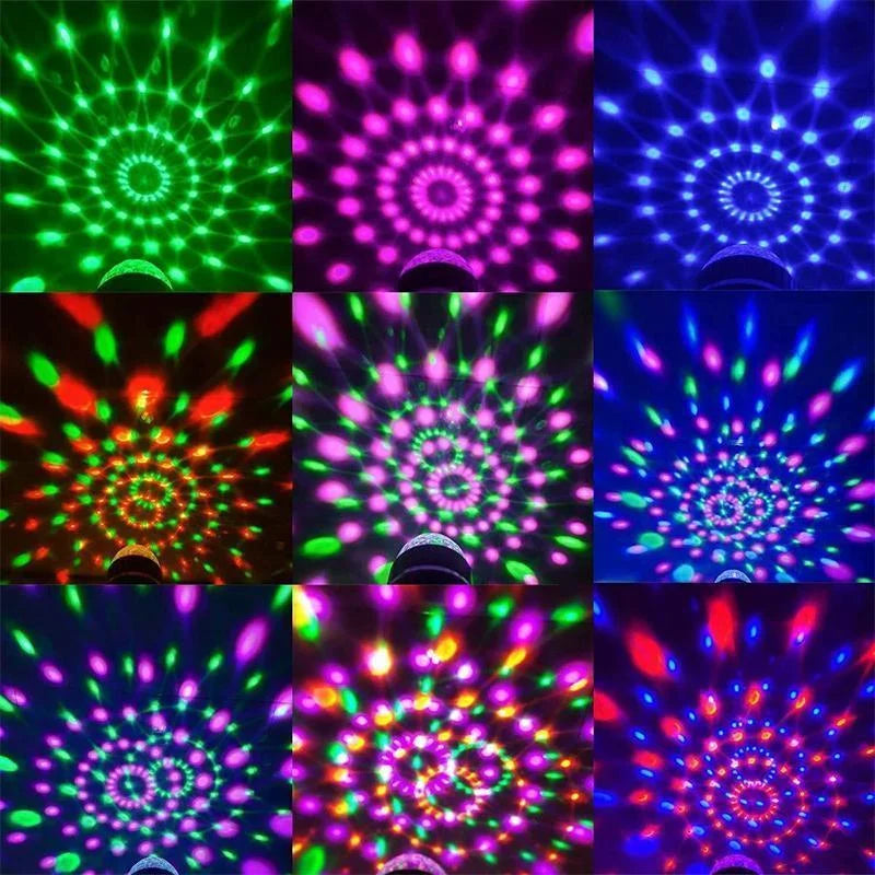 LED Disco Party Light – PartyGlow Spin | Skanto