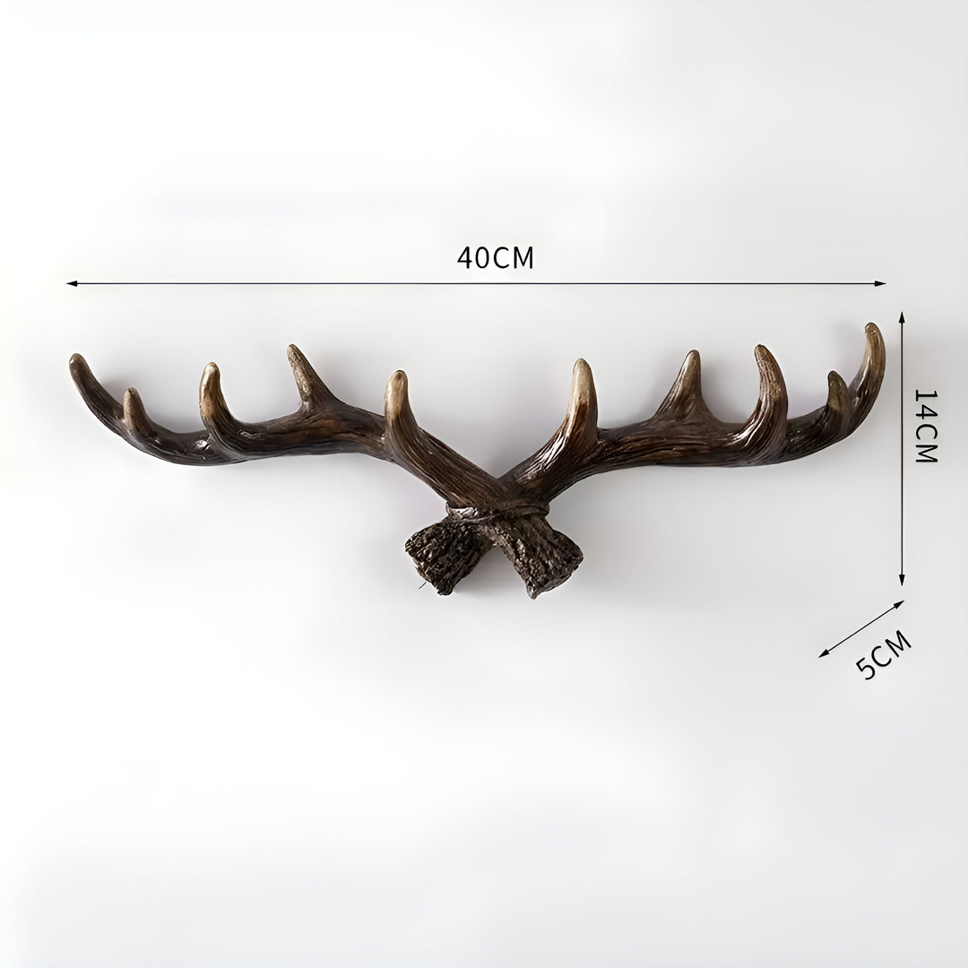 Antler Vegghook – Retro Design for Kåper og Jakker | Dekorativ Kåpehenger | Skanto