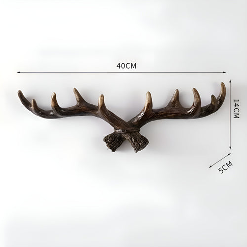 Antler Vegghook – Retro Design for Kåper og Jakker | Dekorativ Kåpehenger | Skanto