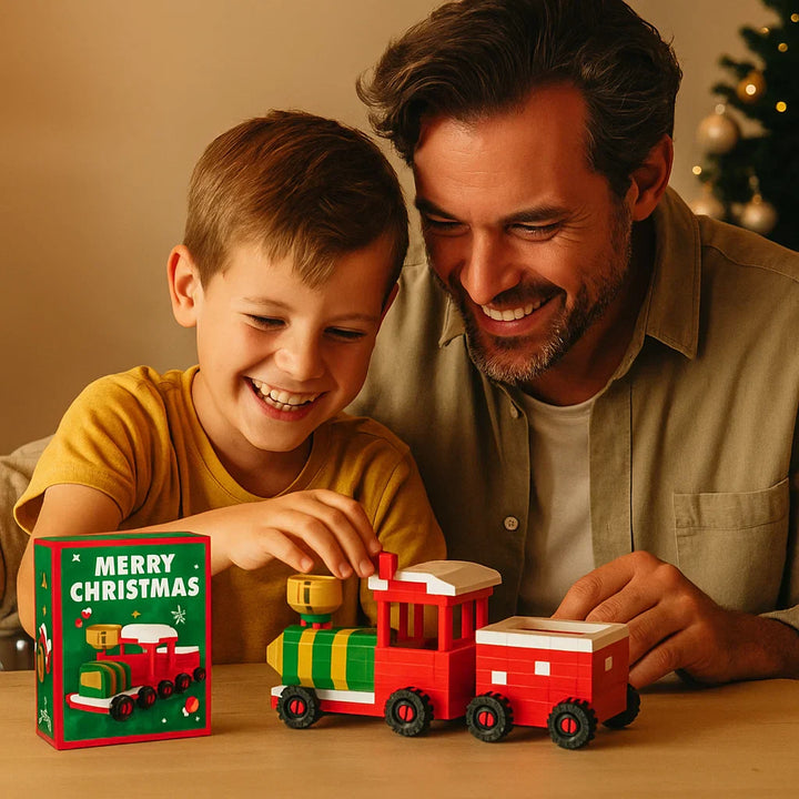 Skanto | Kreative Byggekloss Julefigurer - Moro for Hele Familien