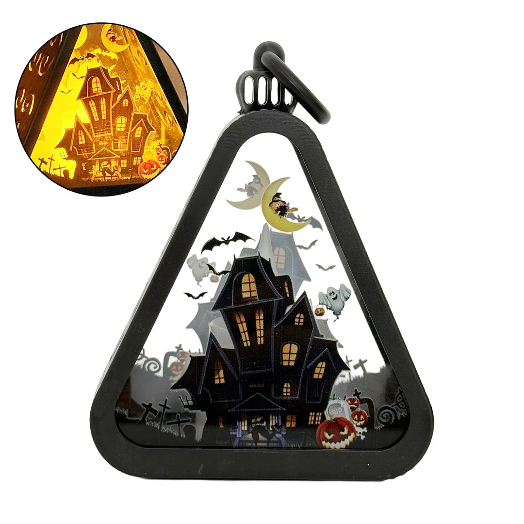 Skanto | Halloween Dekor Triangel Bordlampe
