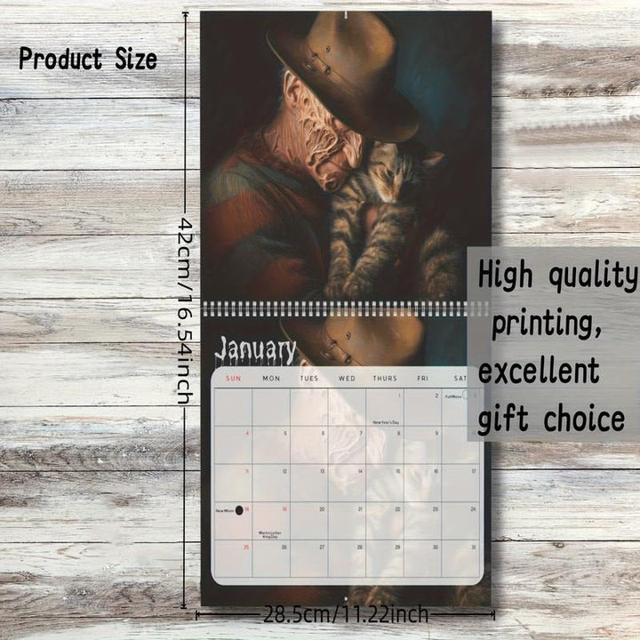Skanto | Horror Cat Veggkalender