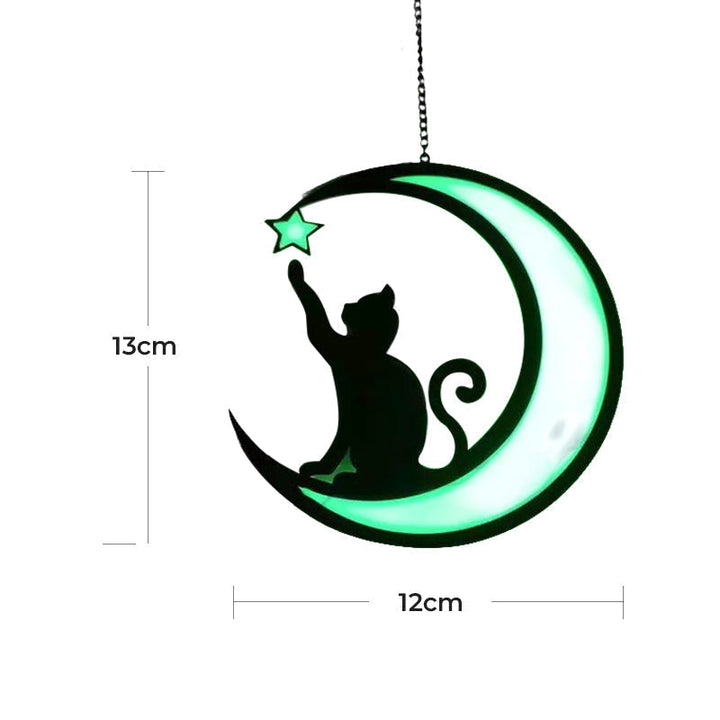 Skanto | Moon Black Cat Dekorasjoner