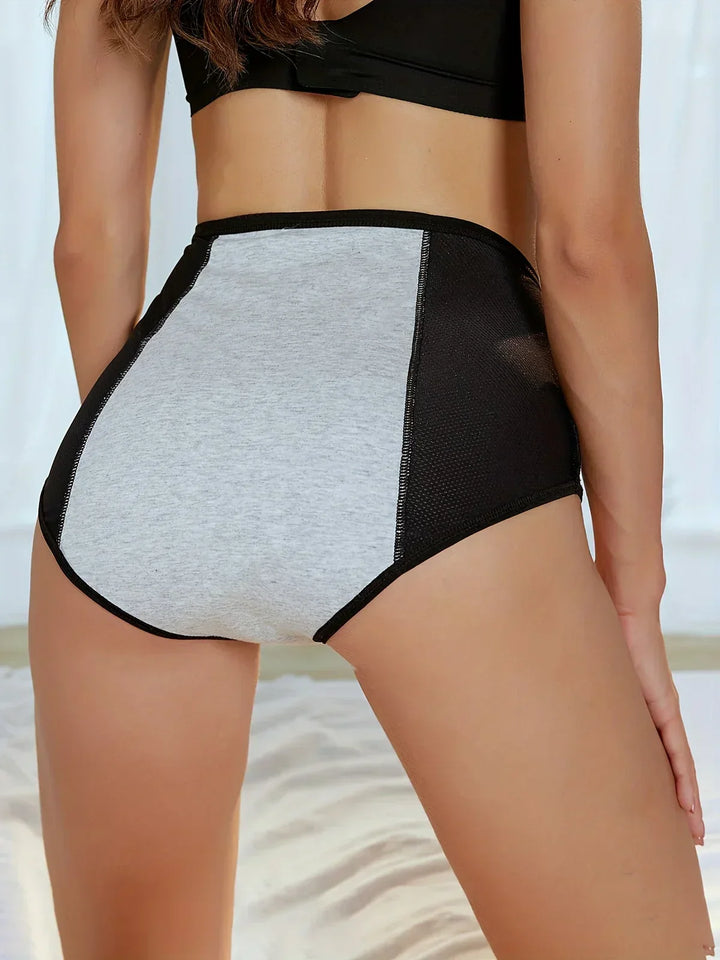 Lekkasje-sikre beskyttelseshorts med høy midje