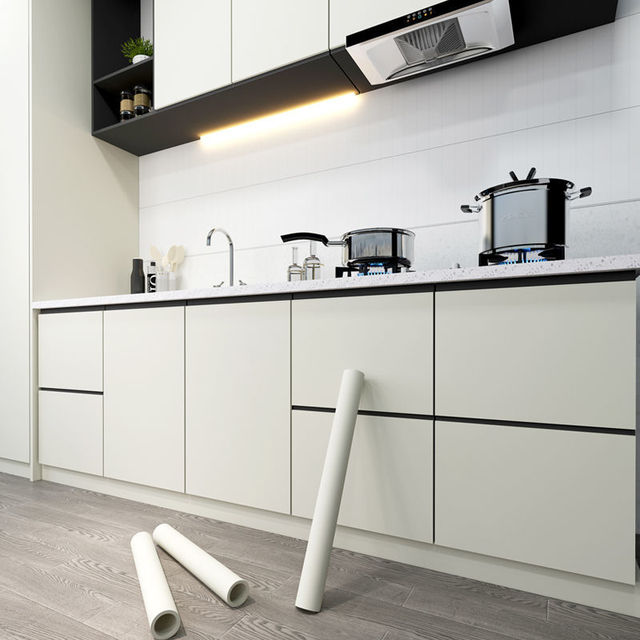 Skap Hjem Veggklistremerke Tapet Vinyl skrivebord Garderobe Renovering | Skanto