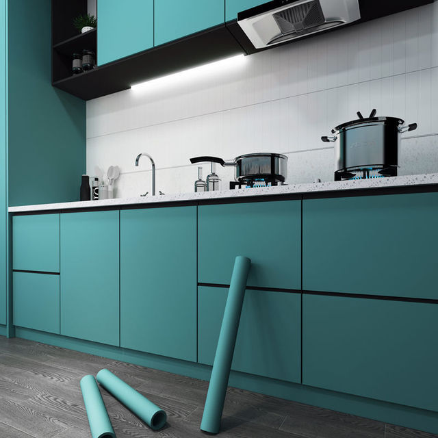 Skap Hjem Veggklistremerke Tapet Vinyl skrivebord Garderobe Renovering | Skanto