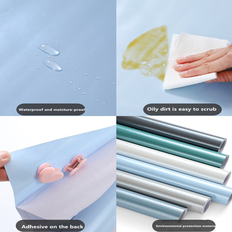 Skap Hjem Veggklistremerke Tapet Vinyl skrivebord Garderobe Renovering | Skanto