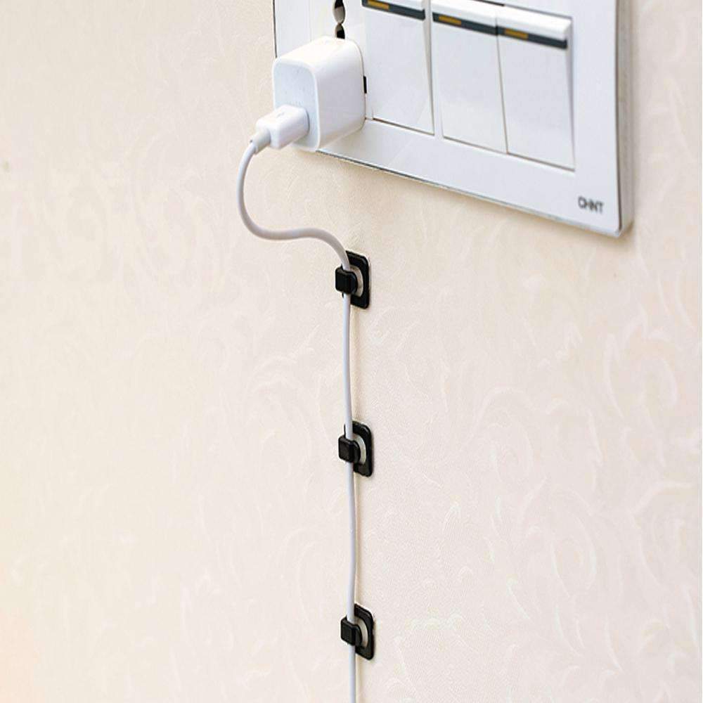 Norvo | Kabelledning Organisator - Plastklips Binner Fester Holder