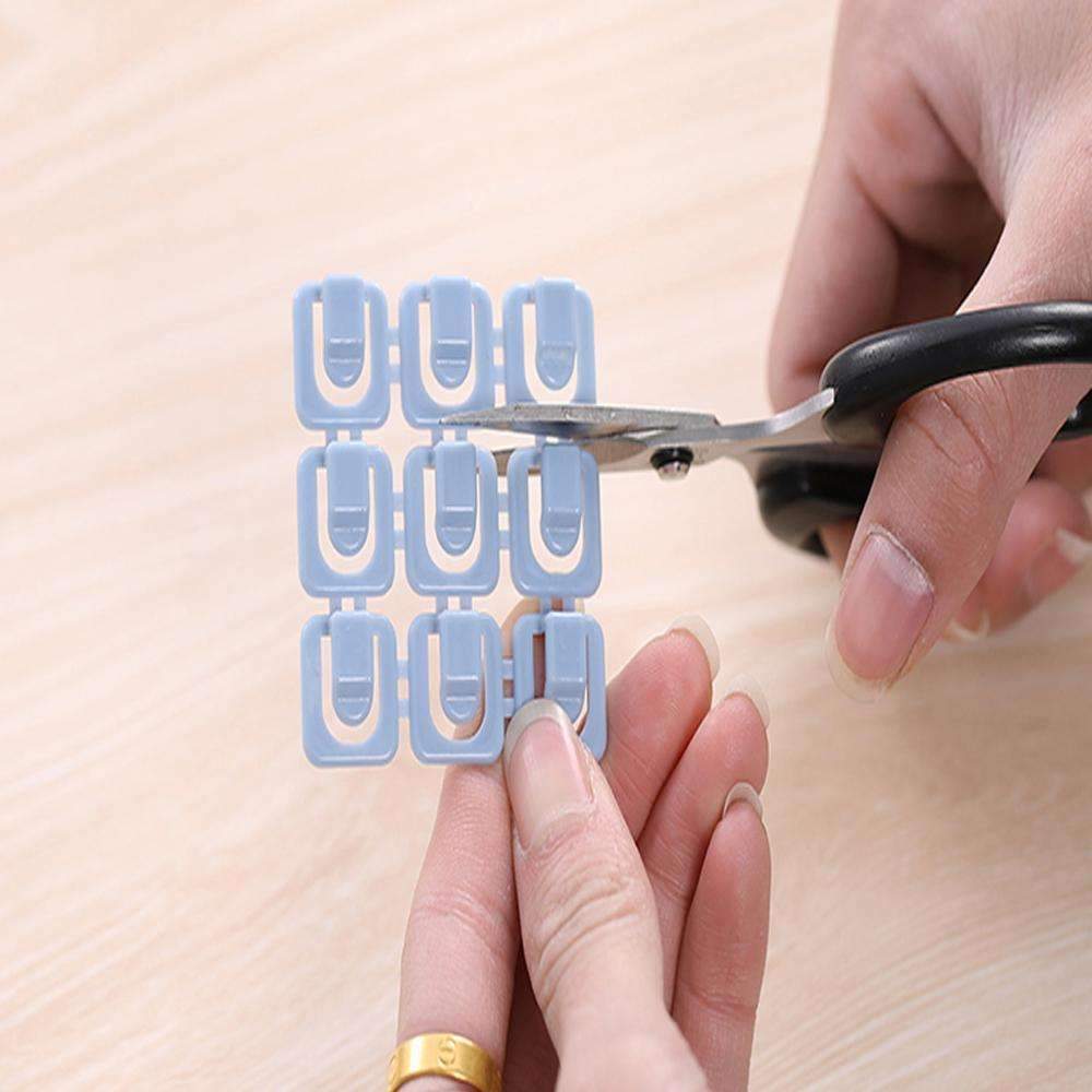 Norvo | Kabelledning Organisator - Plastklips Binner Fester Holder