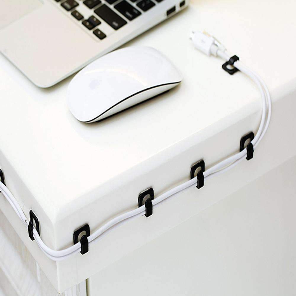Skanto | Kabelledning Wire Line Organizer - Plastklips Bånd Fester Holder
