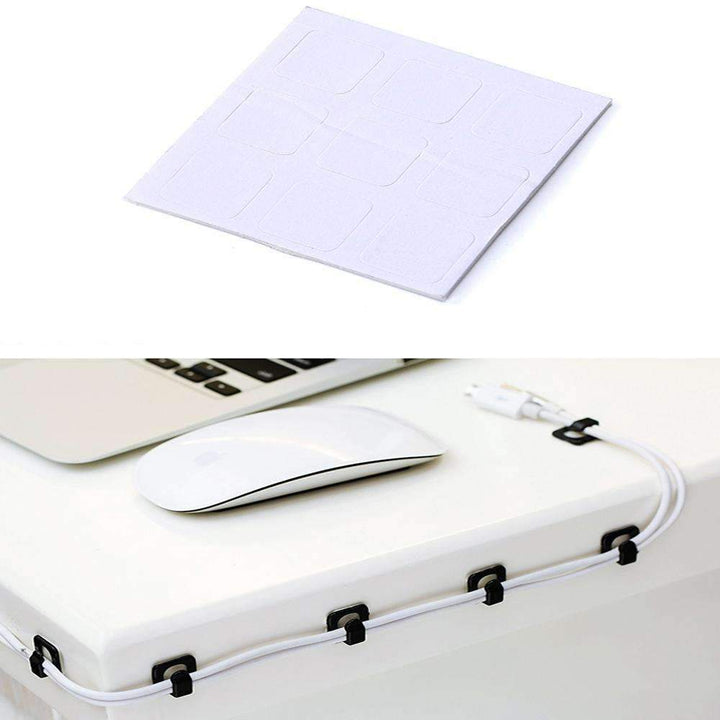 Skanto | Kabelledning Wire Line Organizer - Plastklips Bånd Fester Holder