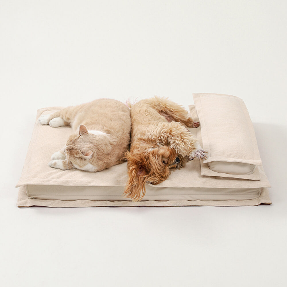 Beroligende Hundeseng - CozyCalm Dyp Søvn Bolleheis