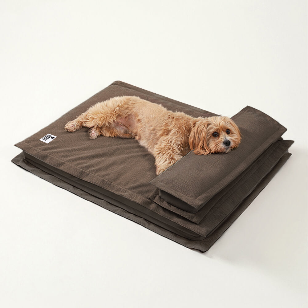 Beroligende Hundeseng - CozyCalm Dyp Søvn Bolleheis