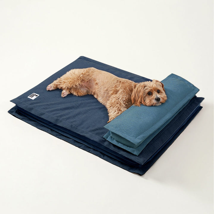 Beroligende Hundeseng - CozyCalm Dyp Søvn Bolleheis