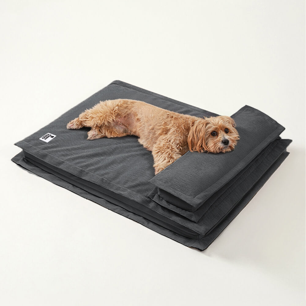 Beroligende Hundeseng - CozyCalm Dyp Søvn Bolleheis