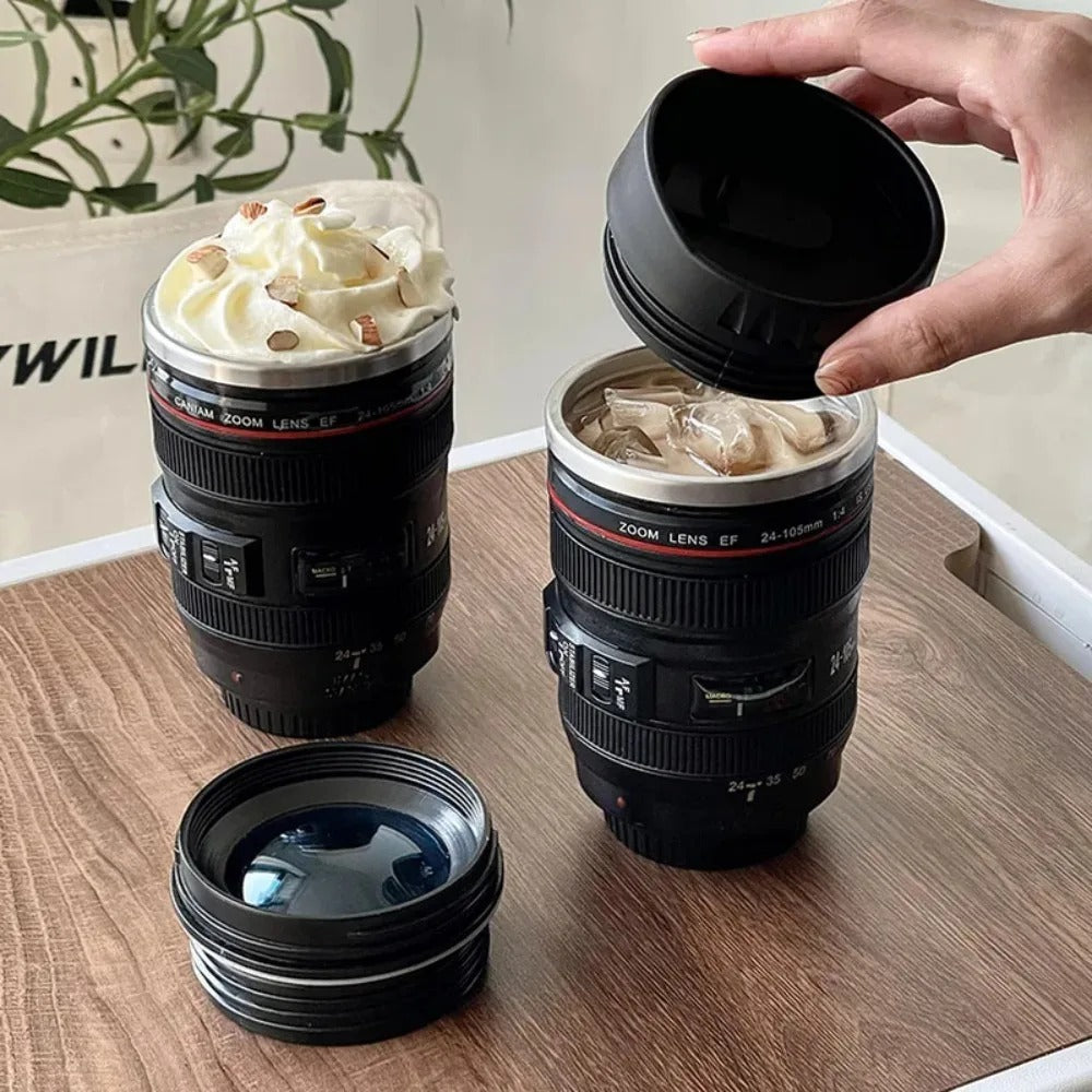 Skanto | Kameraobjektiv Formet Kaffe Krus - Fokus Krus
